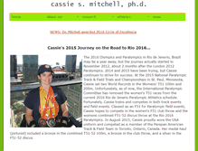 Tablet Screenshot of cassie-mitchell.com